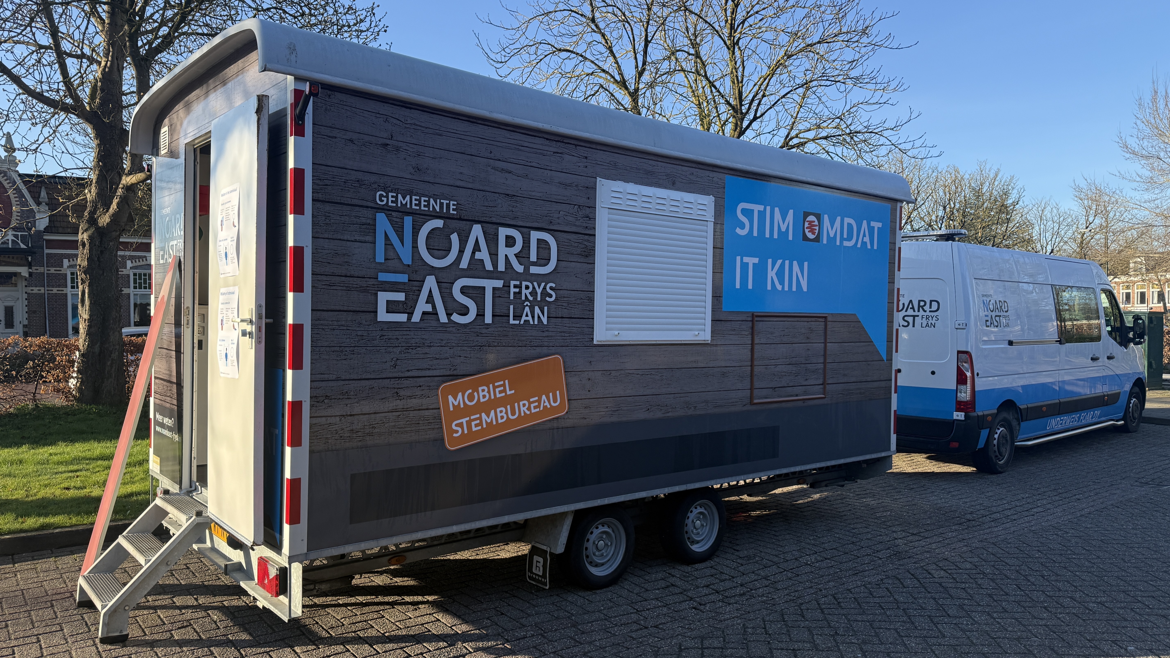 It mobile stimburo fan de gemeente Noardeast-Fryslân