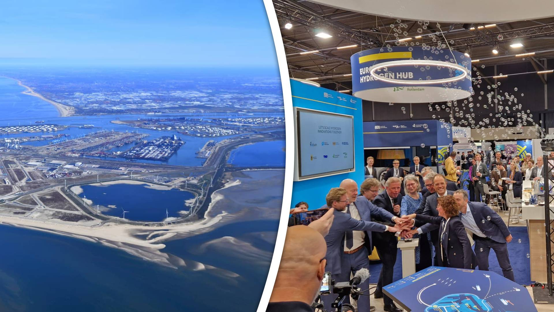 Waterstof moet één van de alternatieve energiebronnen van de haven worden.