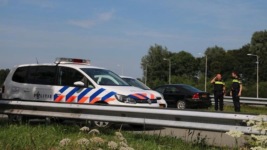 Ongeluk bij knooppunt Lankhorst