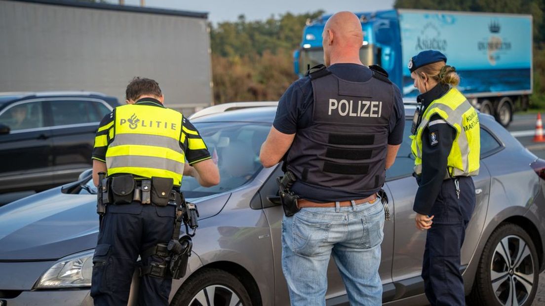 Ook de Duitse politie werkte mee aan de actie