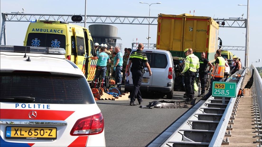 Man aangemerkt als verdachte voor ernstig ongeluk bij Kampen
