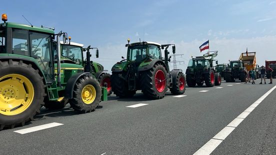 Boeren ontlopen boete na blokkade A35 door afgeplakte kentekens Nieuws