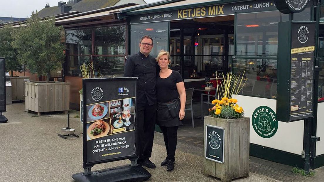 Dennis de Ket en zijn vrouw