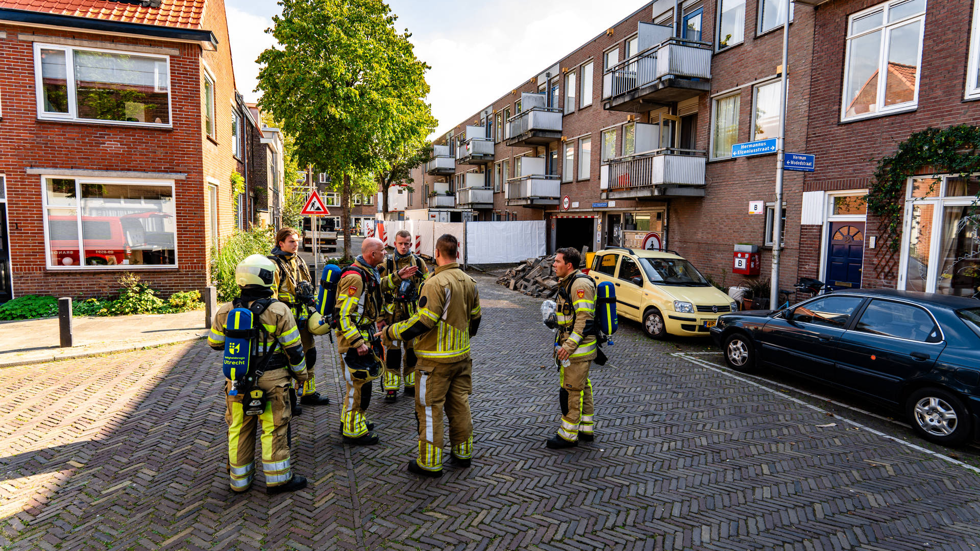 Gaslek in Utrecht, omgeving afgezet