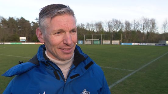 FC Zuidlaren-coach Lesmond Prinsen na de nederlaag in eigen huis