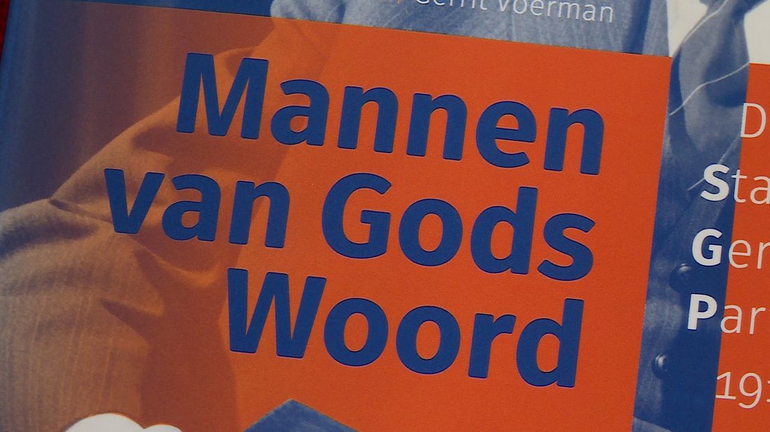 Cover van 'Mannen van Gods Woord', boek over 100 jaar SGP