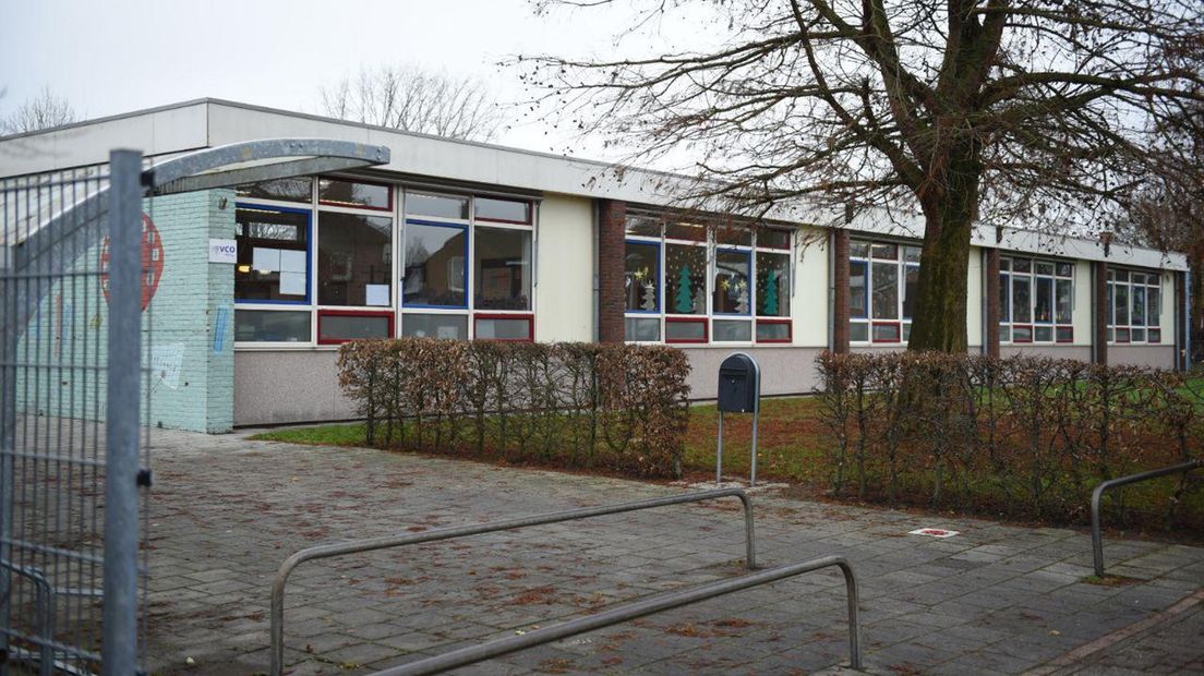 De huidige brede school in Scheemda
