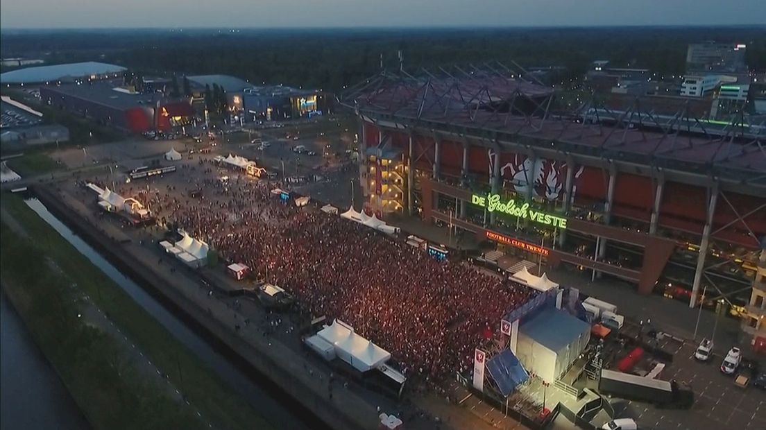 Huldiging FC Twente