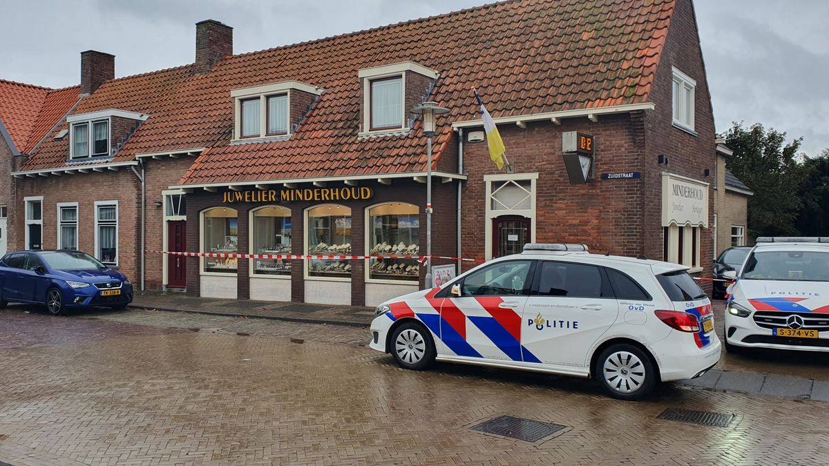 Overval bij juwelier in Westkapelle