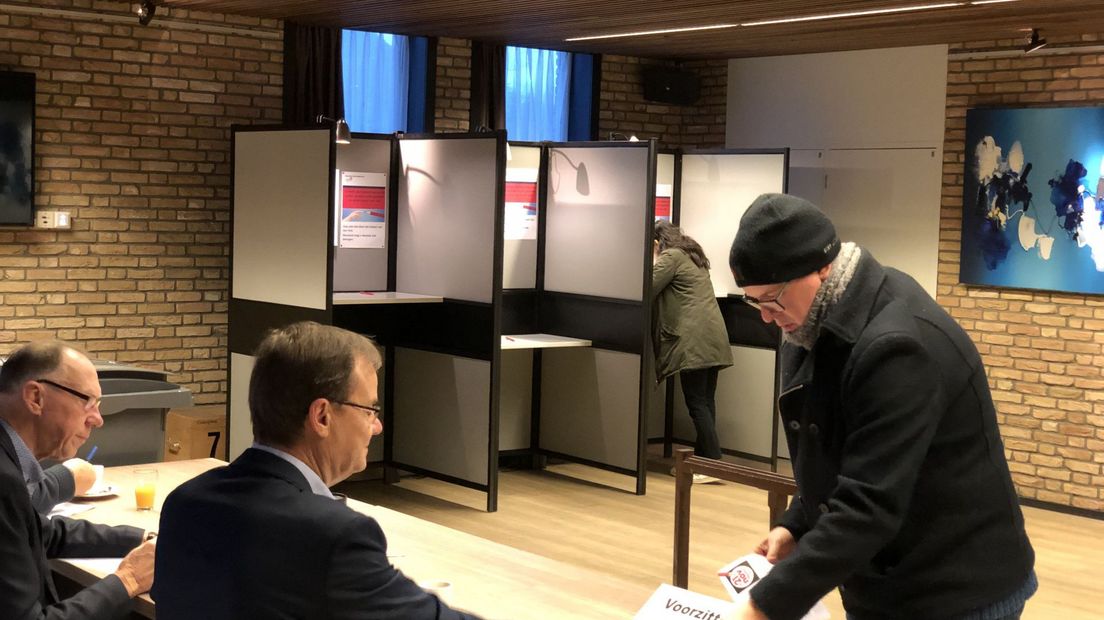 Sinds 7.30 uur kan er gestemd worden in Noordwijk, Noordwijkerhout en De Zilk. 