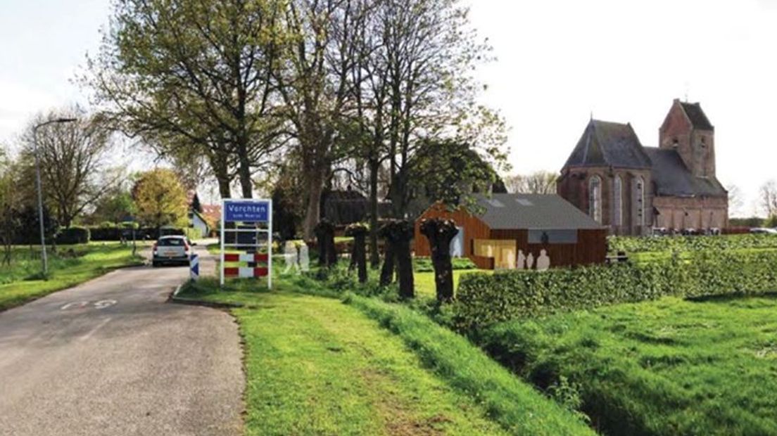 De 192 inwoners van het dorp Vorchten in de gemeente Heerde krijgen een multifunctioneel centrum. Het is bedoeld als compensatie voor de aanleg van de nevengeul van de IJssel. Donderdagmiddag wordt de eerste steen gelegd.