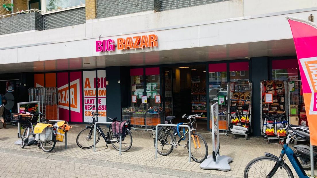 Een filiaal van Big Bazar in de stad Groningen
