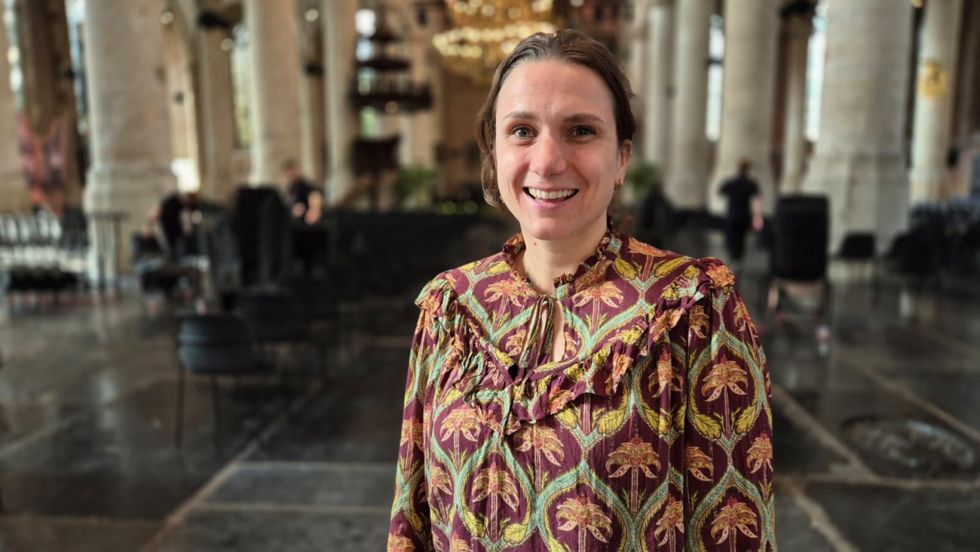 Margot in de Pieterskerk