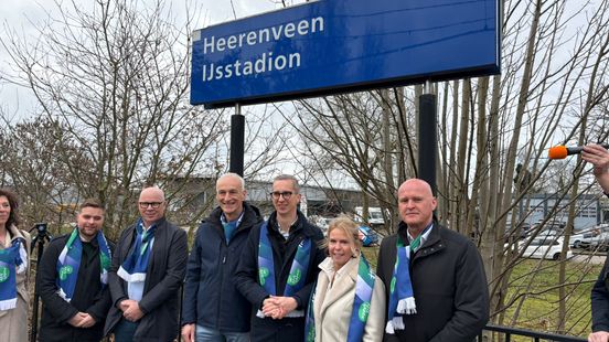 Train station at Thialf in operation again this winter