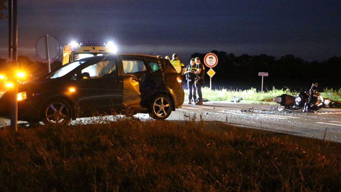 Aanrijding op de Haaksbergerweg