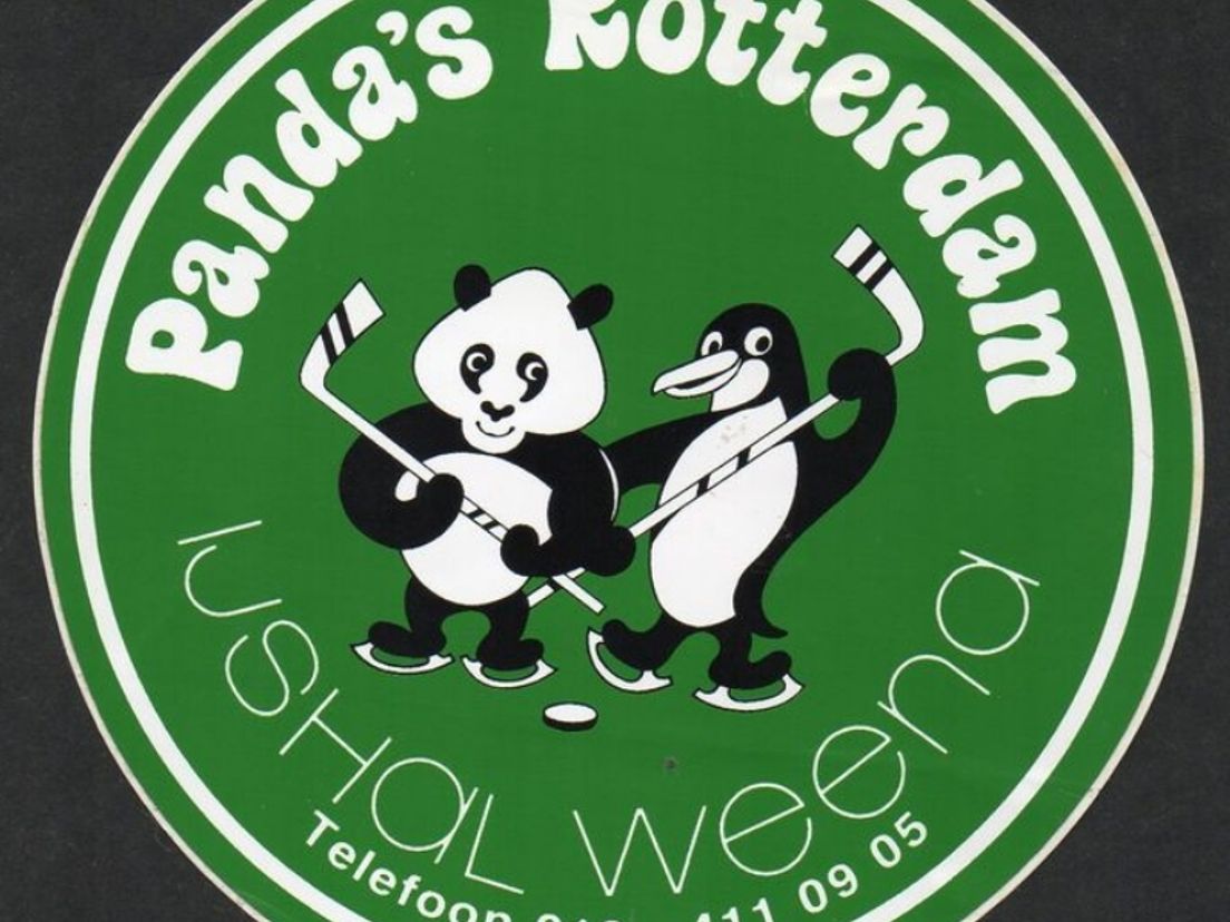 Het logo van ijshockeyclub De Panda's