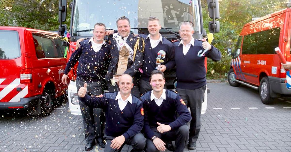 Brandweerkorps Linschoten kampioen 112-wedstrijden: 