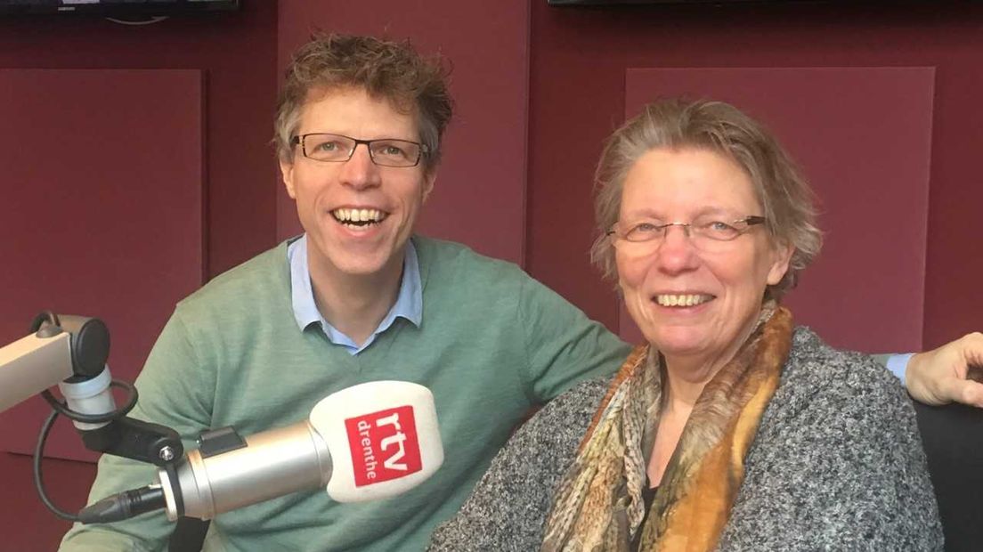 Ard van der Tuuk en Anja Schuring (Rechten: RTV Drenthe)