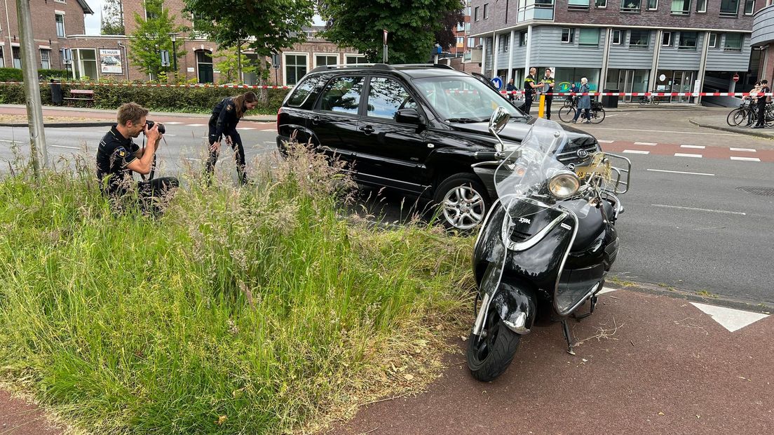 Politie doet onderzoek naar ernstig ongeluk in Zwolle.