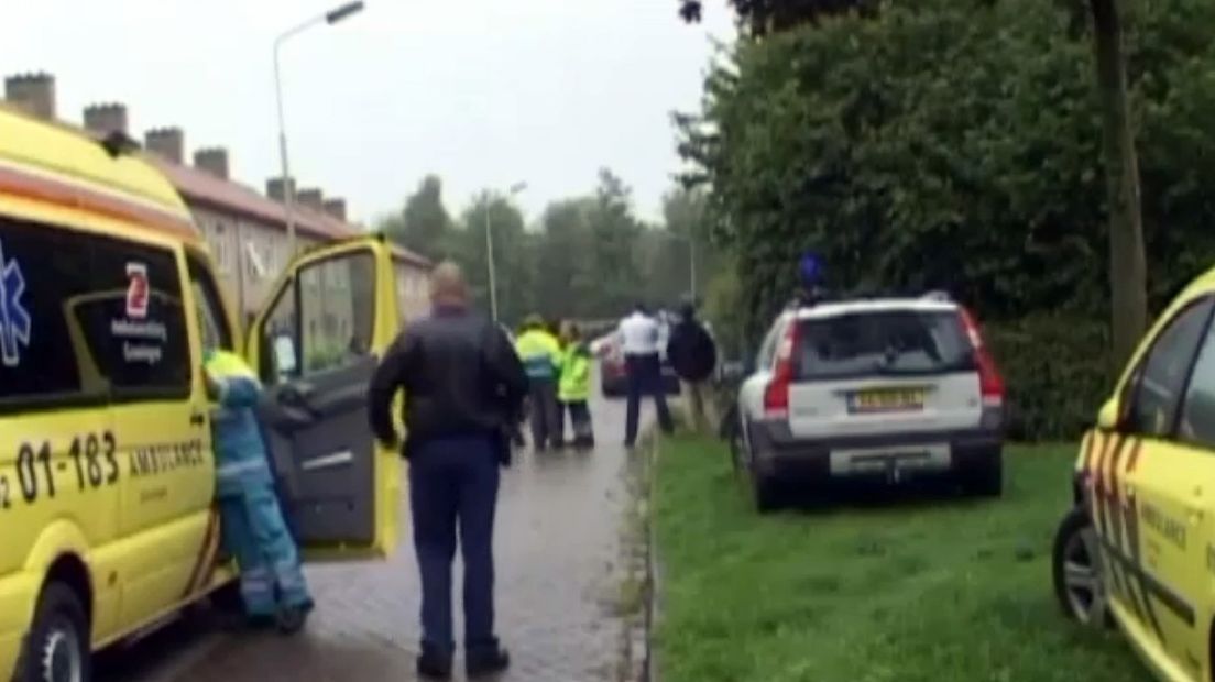 Het meisje vluchtte uiteindelijk naar buren
