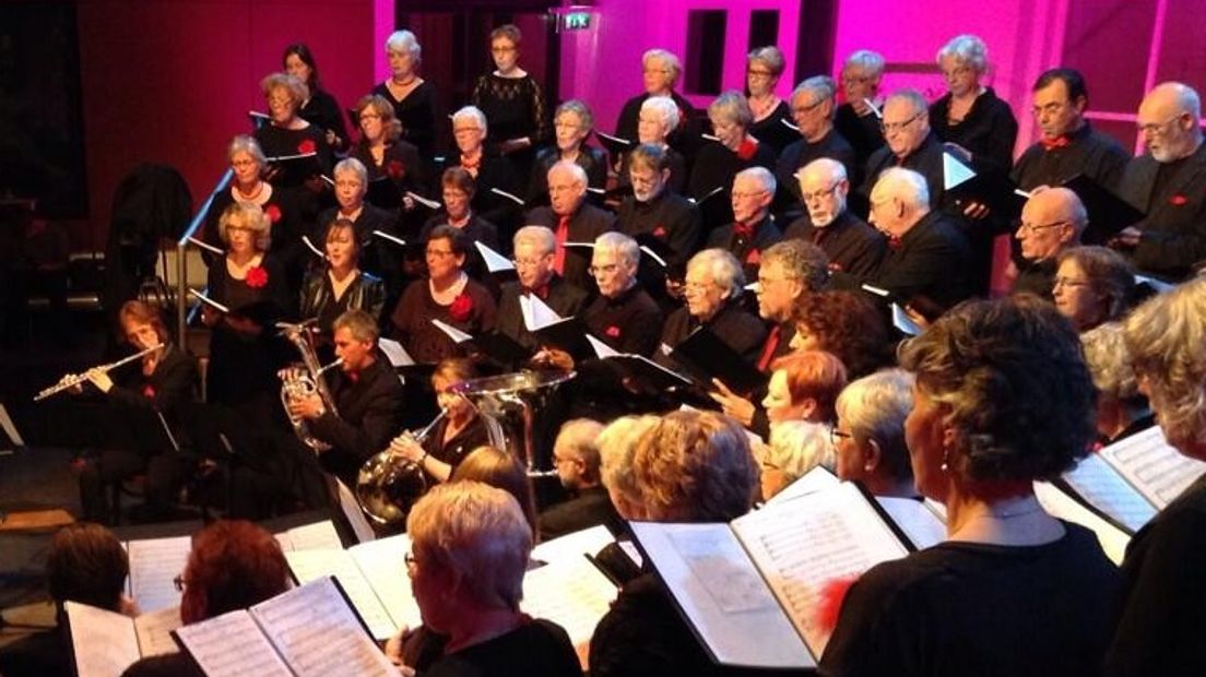Het Drents Omroepkoor (Rechten: Facebook.com/drentsomroepkoor)