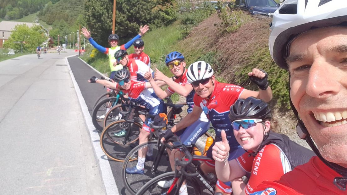Ook de fietsers zijn er klaar voor