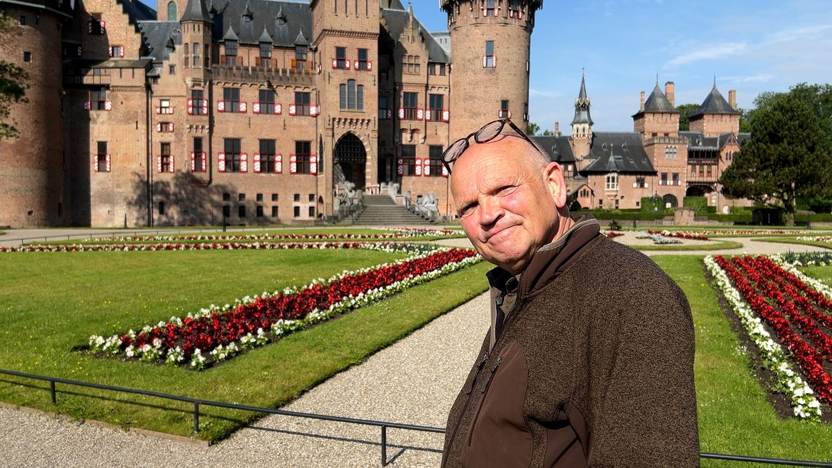 Evert is al 40 jaar dé man in de tuinen van Kasteel de Haar