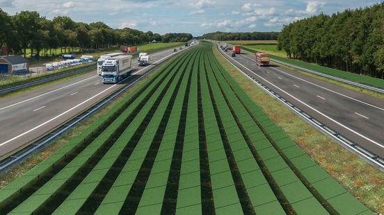 Zeventig kilometer vangrails, maar wanneer komen zonnepanelen langs A37? Nieuws