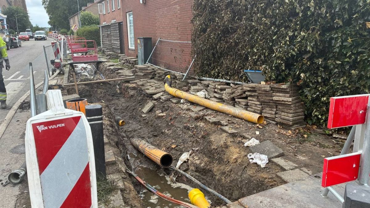 Kortsluiting in electriciteitskabel veroorzaakt brand in gasleiding
