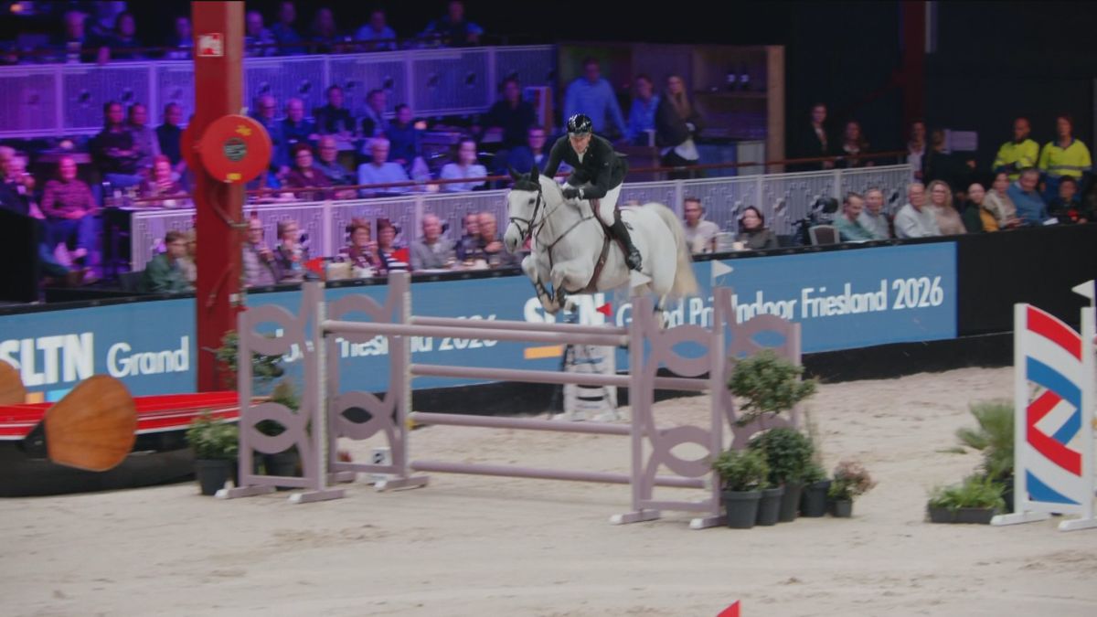Michael Greeve wint de Grote Prijs van Indoor Friesland