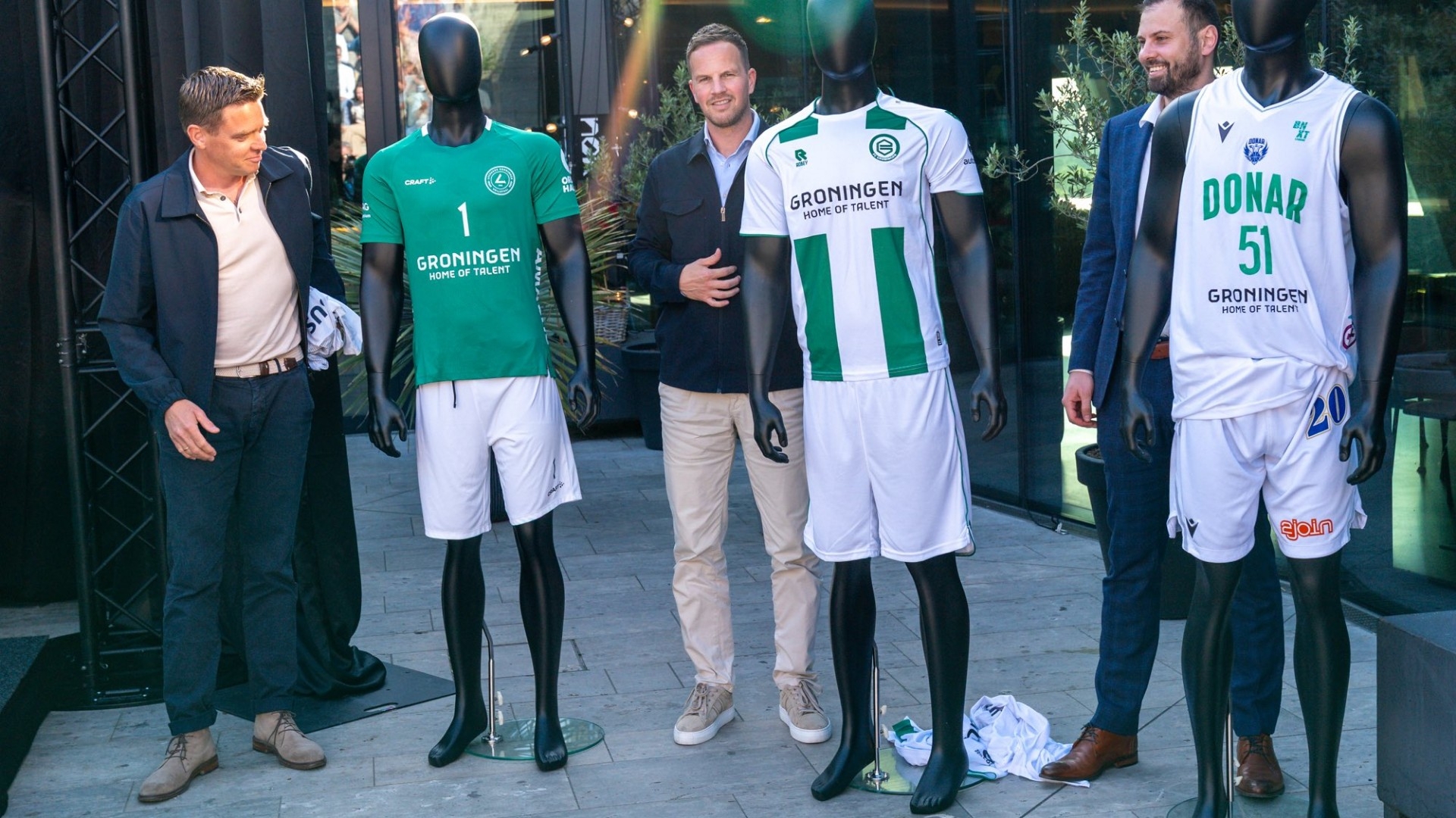 'Groningen, Home of Talent' prijkt komende jaren op borst bij topclubs