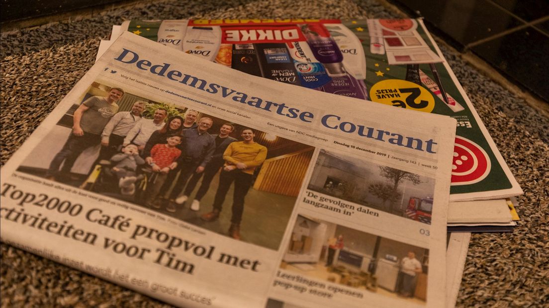 Dedemsvaartse Courant stopt er na 143 jaar mee