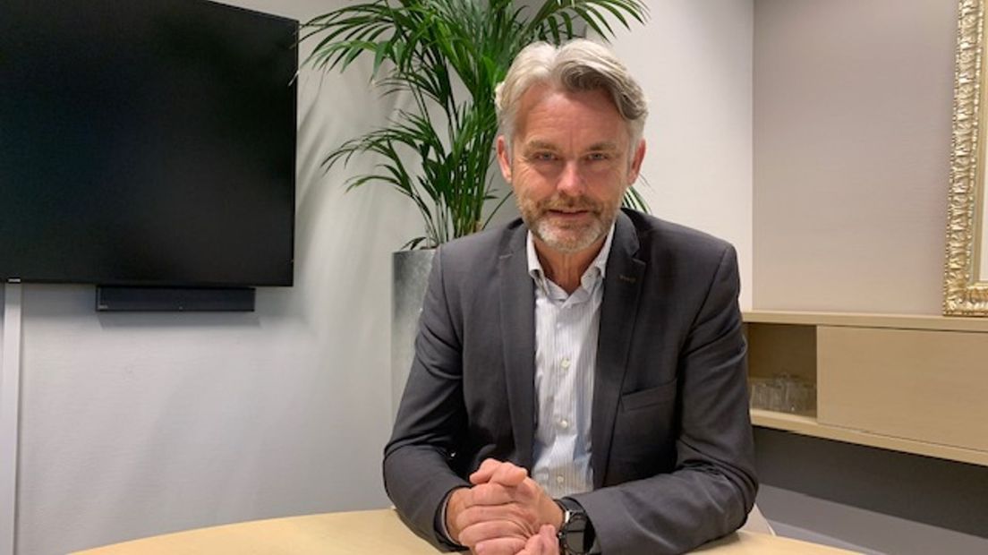 Directeur Evert Leideman, woonstichting Deltawonen
