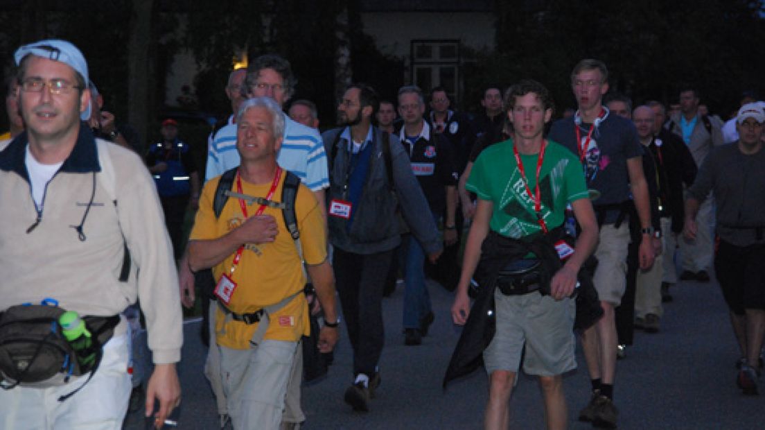 Vierdaagse loot 3435 wandelaars uit