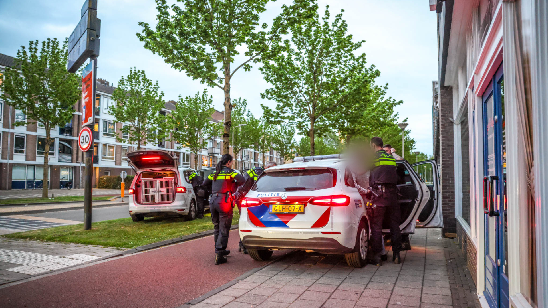 Politie pakt man op in Amersfoort voor vernielingen