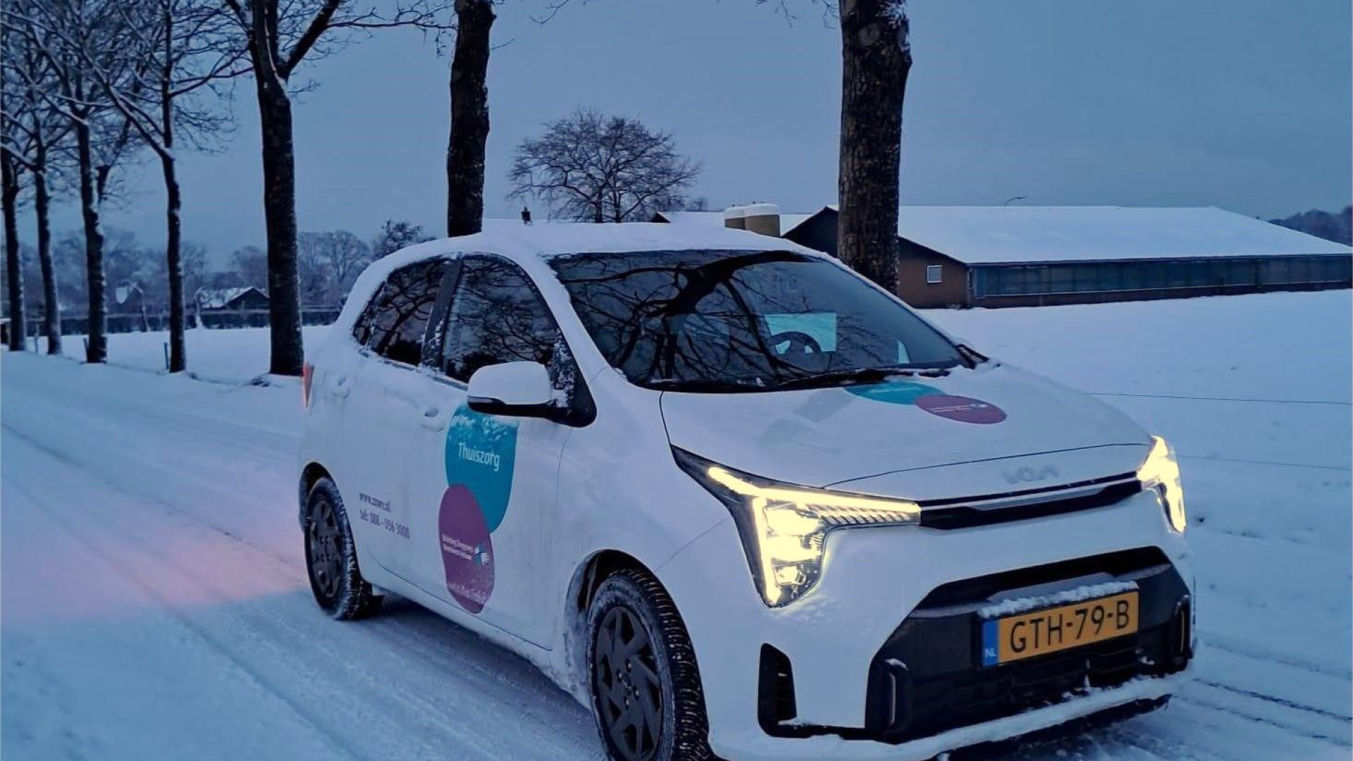 Bar winterweer, maar de thuiszorg gaat door