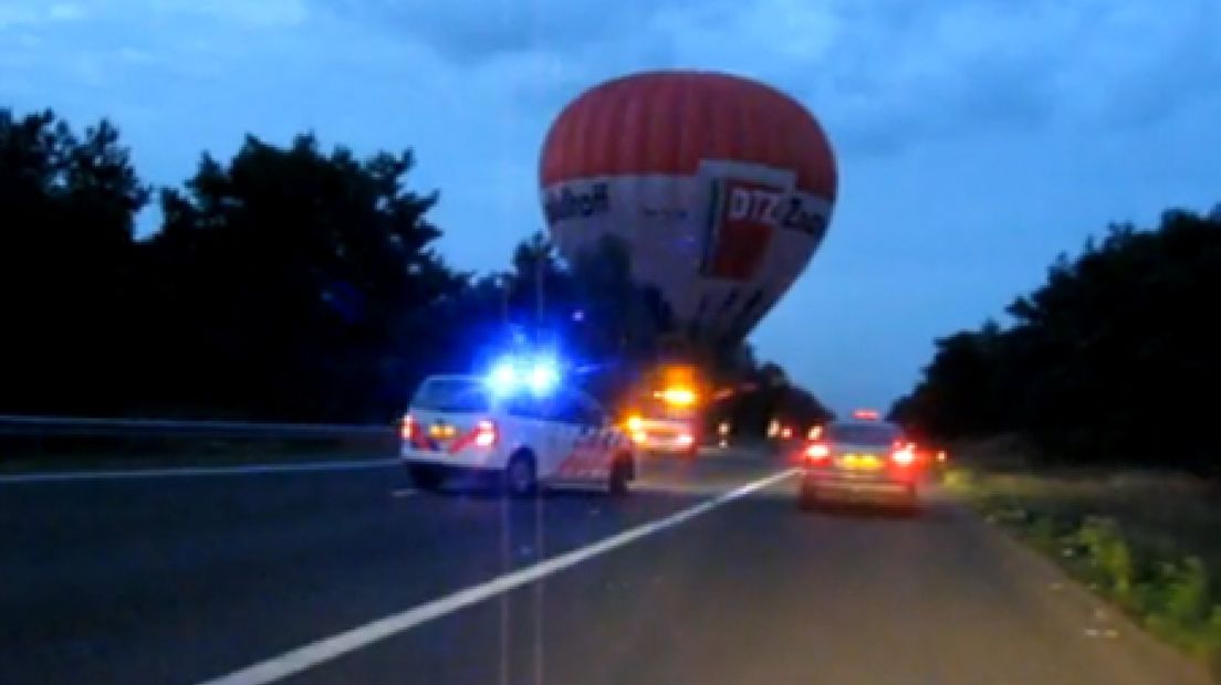 Ballonvaarder begrijpt ophef niet
