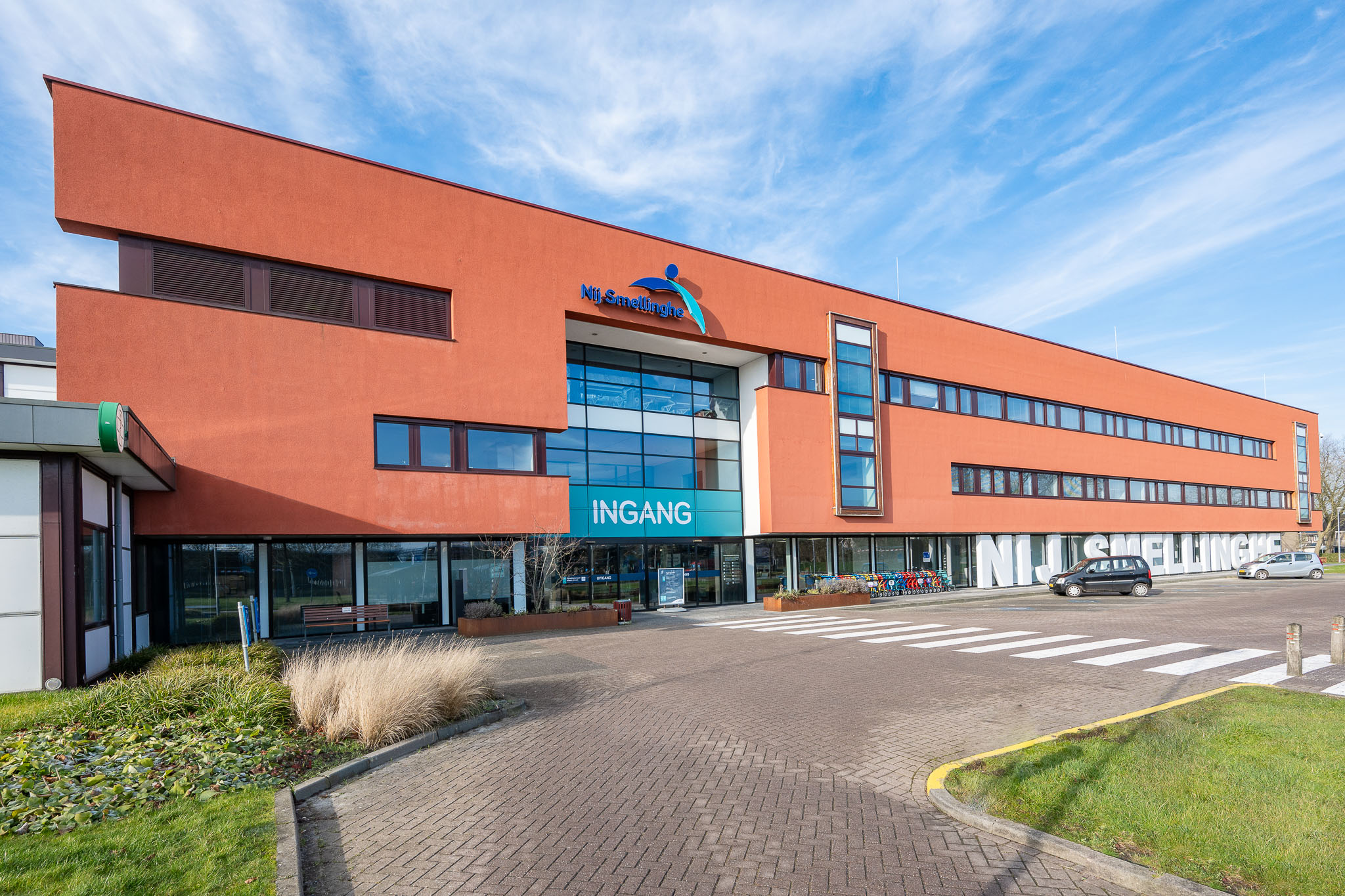 Nij Smellinghe yn Drachten is ien fan de sikehuzen dy't troffen is