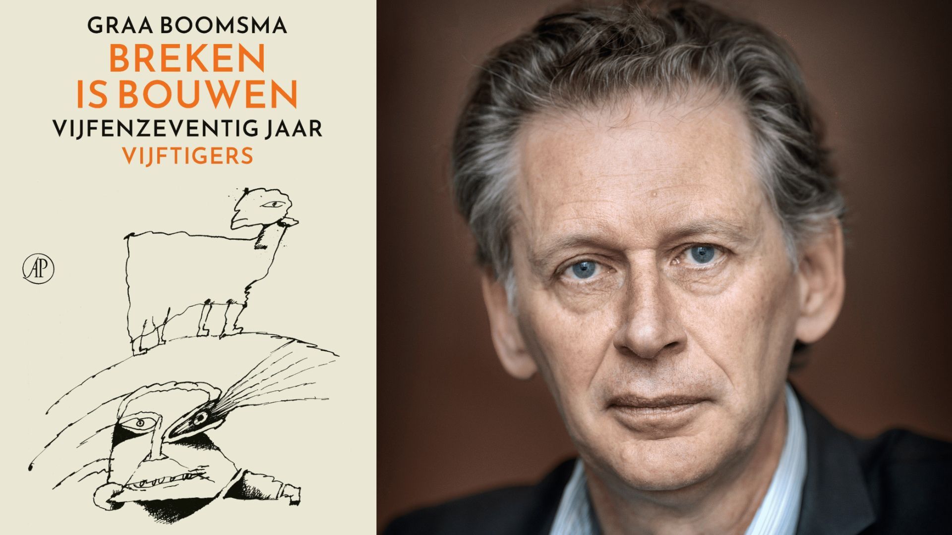 Auteur Graa Boomsma te gast in Literair Café Bredevoort.