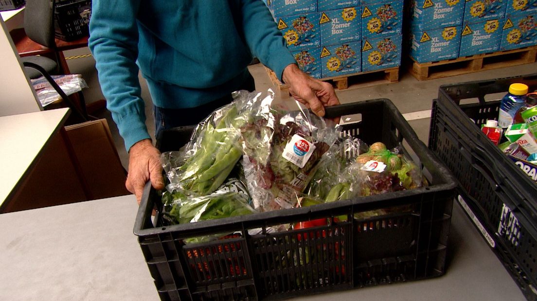 Renz ontvangt elke week een voedselpakket van Voedselbank de Bevelanden