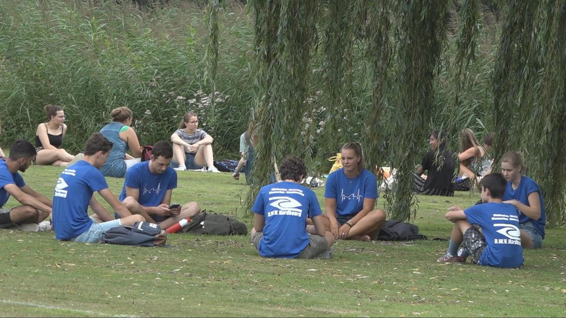 De ontgroeningsweek van de Universiteit Twente kon met de nodige aanpassingen doorgaan.