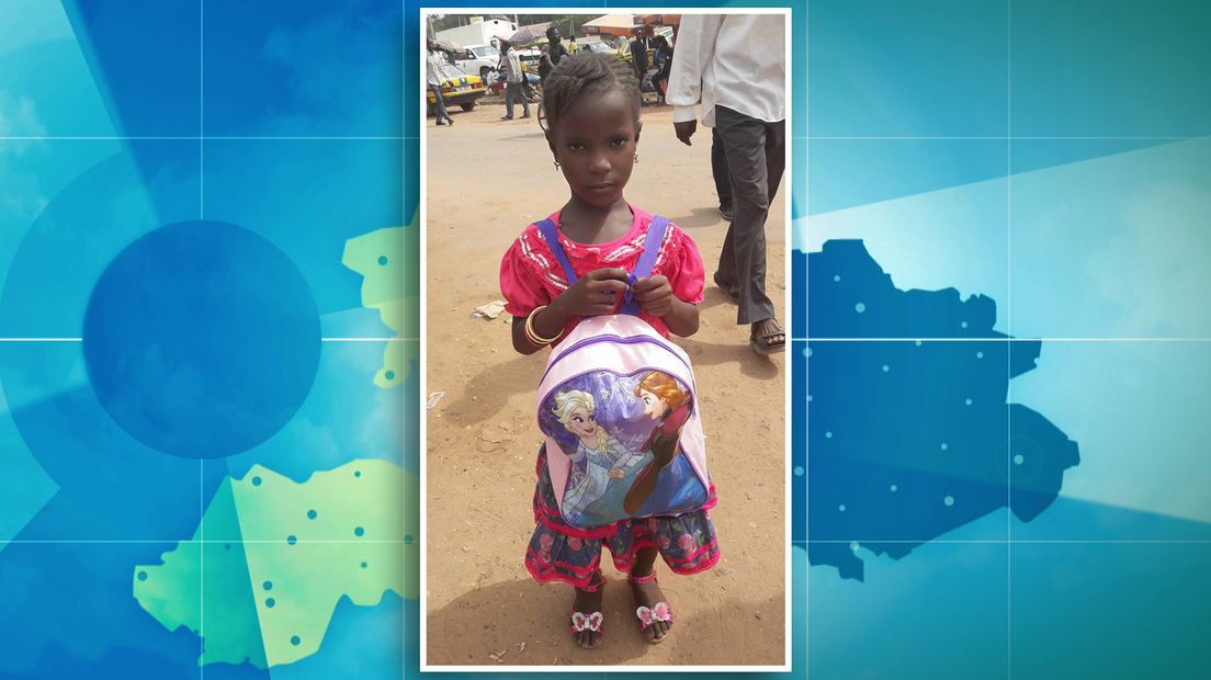 Het gaat goed met de Gambiaanse Nyima. Vier jaar geleden werd het meisje naar Gelderland gehaald en geopereerd aan een levensbedreigende tumor die hier goed te behandelen was.