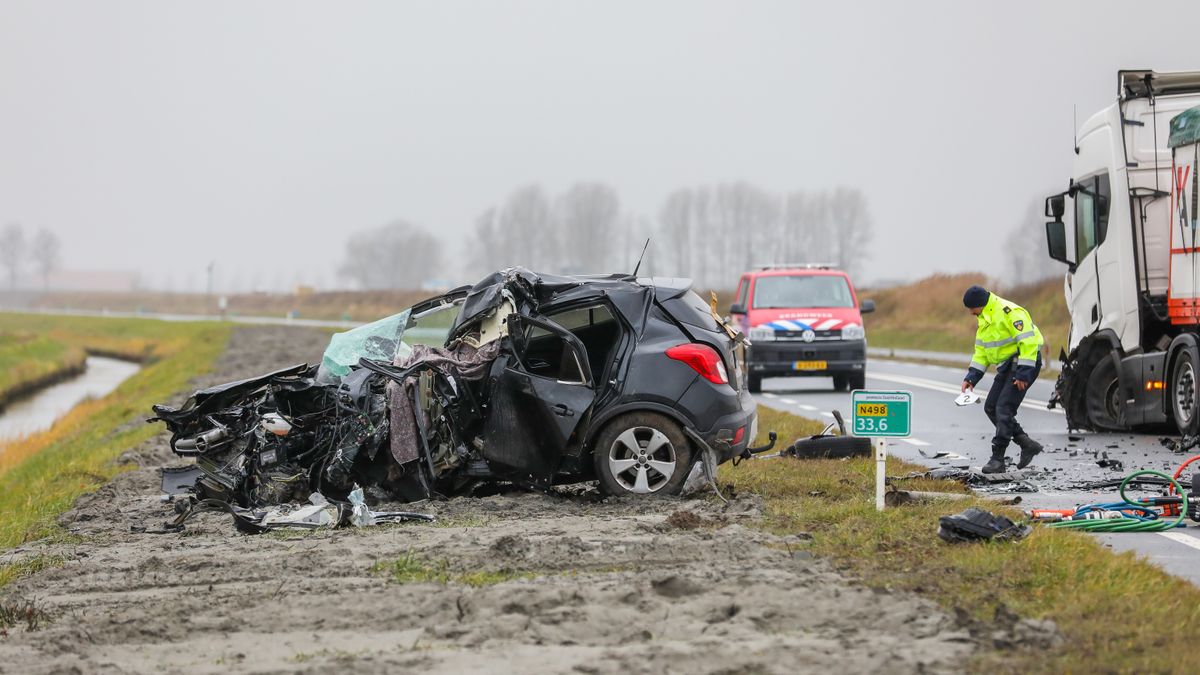 Vrouw omgekomen bij auto-ongeluk Achthuizen