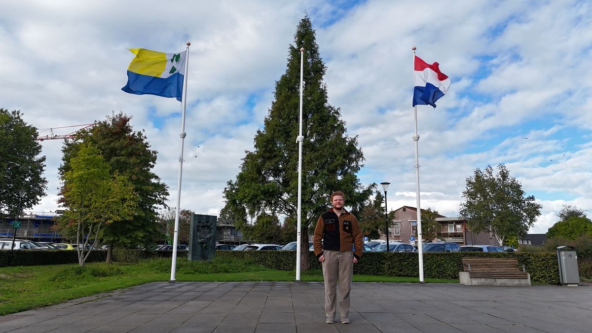 Lege vlaggenmast Oldebroek raakt Ben: ‘Dit is echt een stap terug'