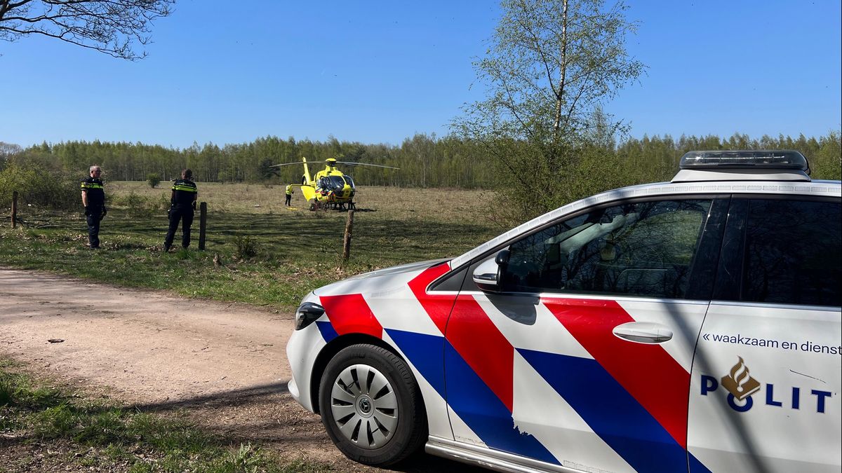 Traumahelikopter opgeroepen voor zwaargewonde fietser