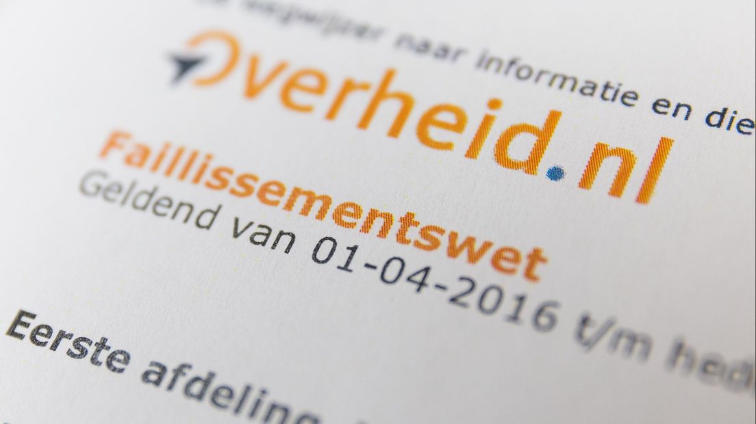 Rechtbank van Overijssel verklaart zes bedrijven failliet