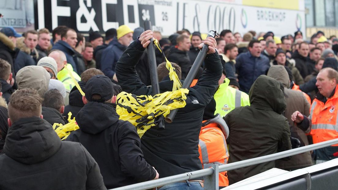 Ongeregeldheden bij Rijnsburgse Boys - Katwijk