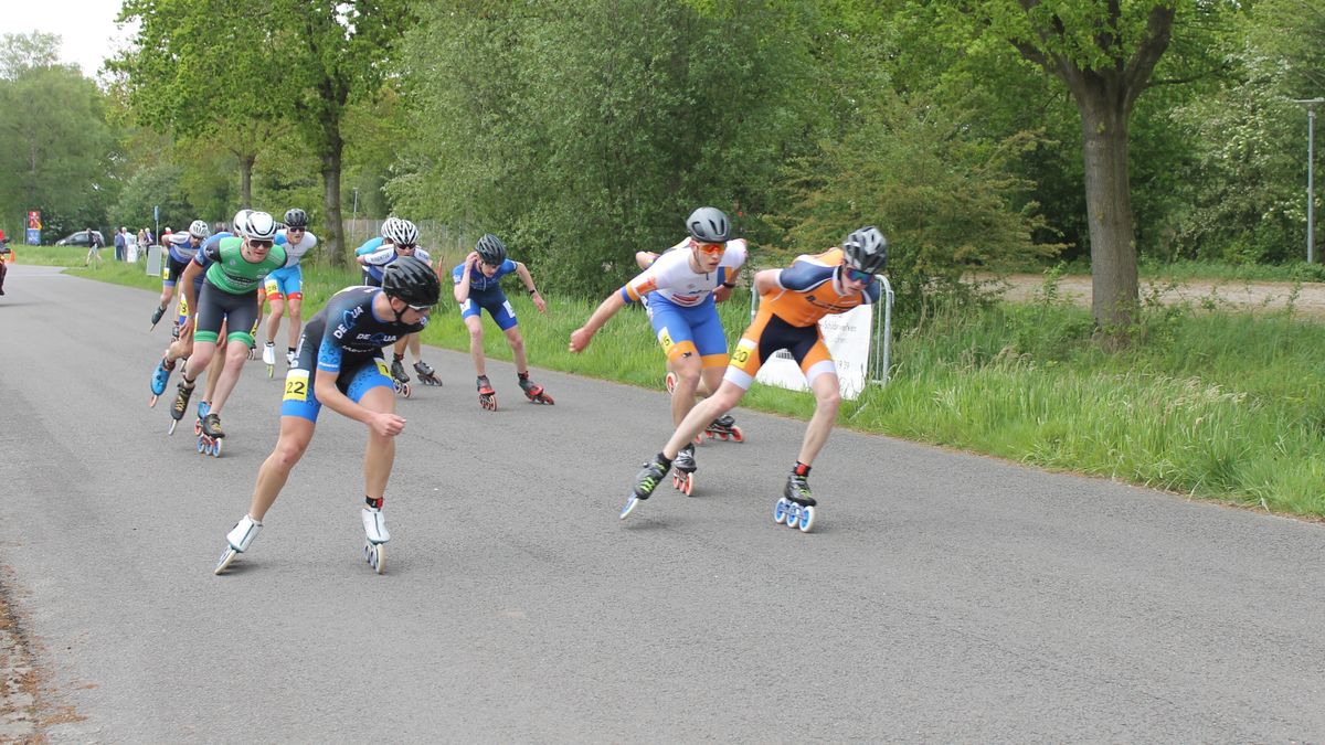 Nijeveen is decor van skeelermarathons: 'Bijzonder dat we wedstrijd met profs mogen organiseren'