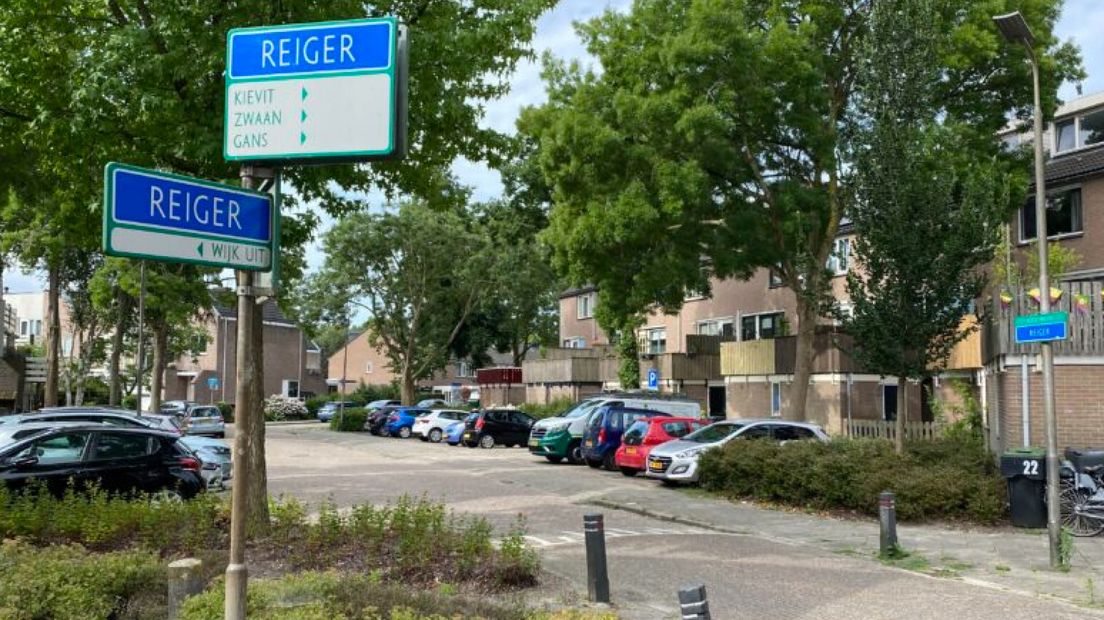 De Reiger in de wijk Vogelweide in Zoeterwoude