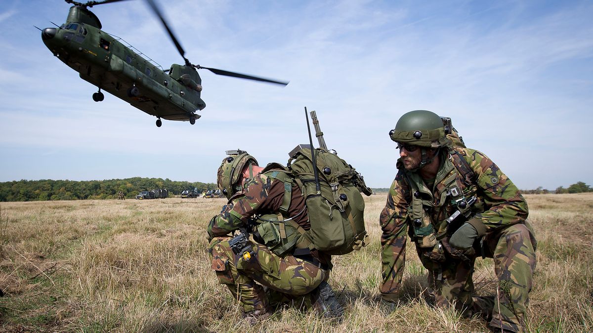 Streep door drink-ontgroening Luchtmobiele Brigade